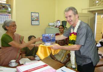 Visit by Mr. Mr. Yves Giovannoni ,Head of Delegation ICRC, Srilanka