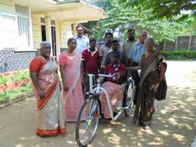 Handing Over of Tricycles