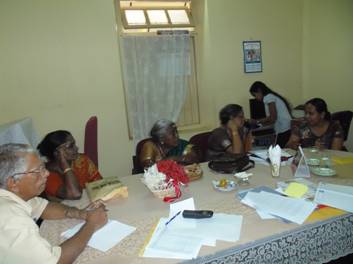 Visit by freelance consultant in global health and Manager ,Advocacy Campaingning, Leonard.