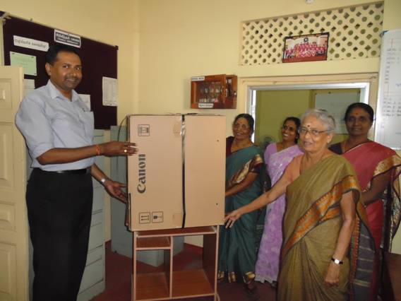 Donation of Photocopier