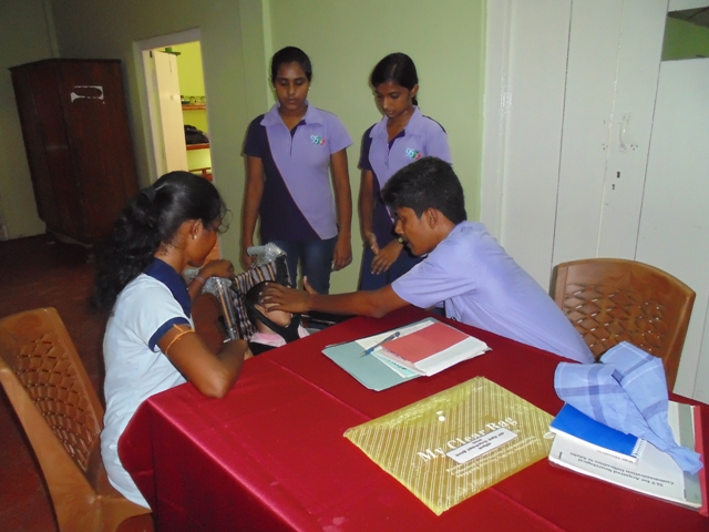 Volunteer Guides from Chundikuli Girls’ College, Jaffna