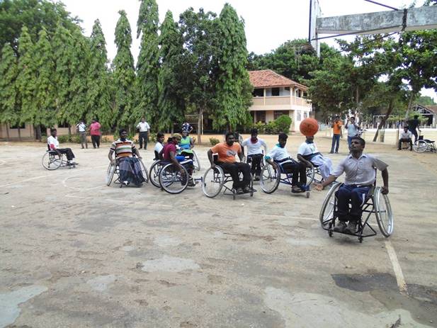 Wheelchair Basket Ball