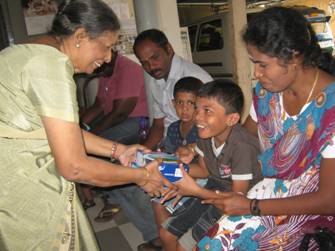 SKTAT funds Provision of Milkpowder and Sathuma Project to the Disabled Children