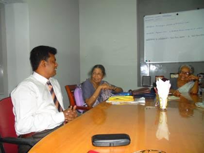 Managing Director, Peer2 Peer Foundation, Srilanka visited JJCDR